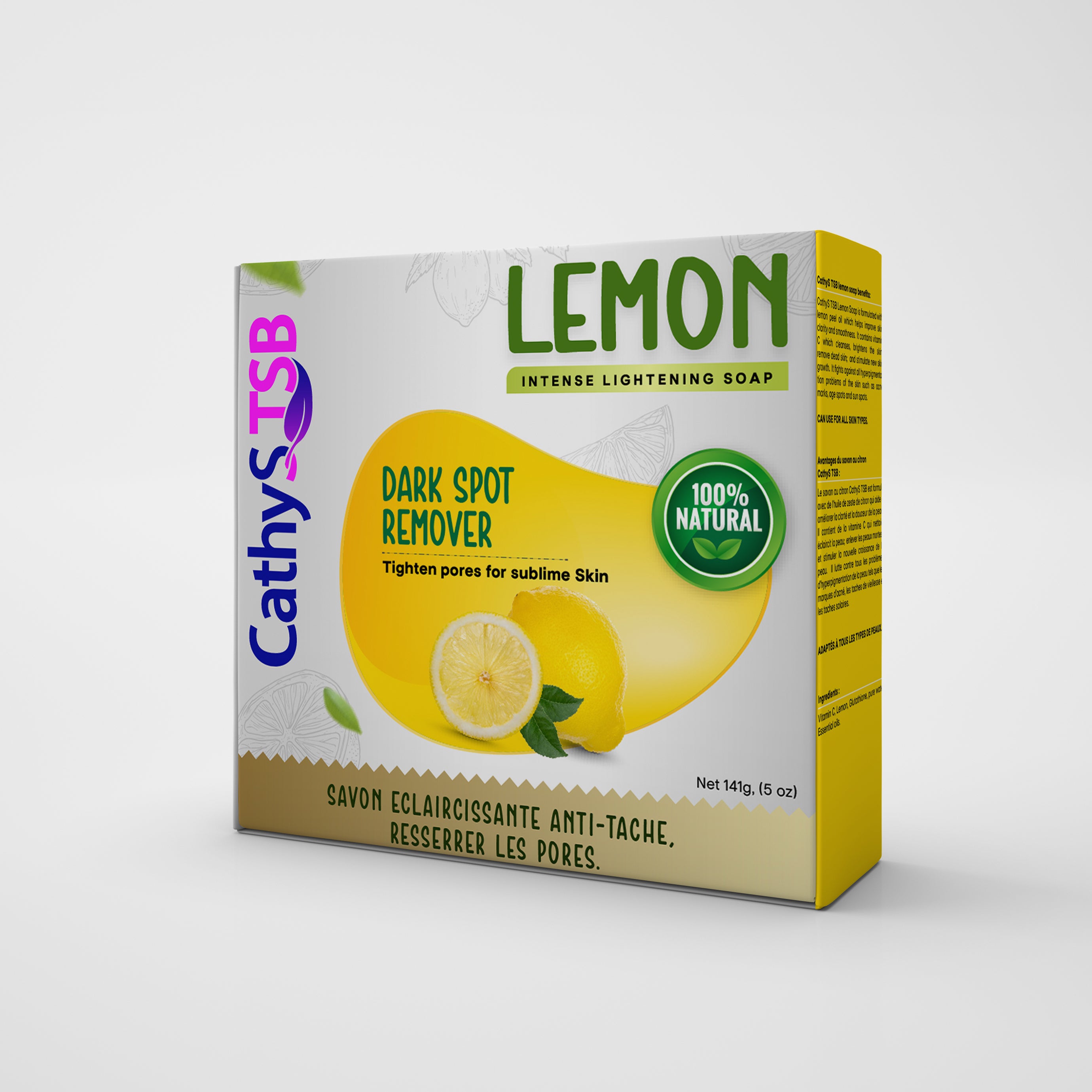 Lemon Intense  Lightening Soap - CathyS TSB