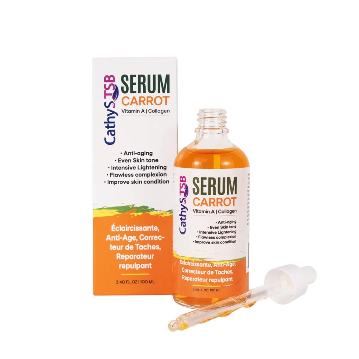 Brightening Serum Carrots Remove Dark spots & Wrinkles