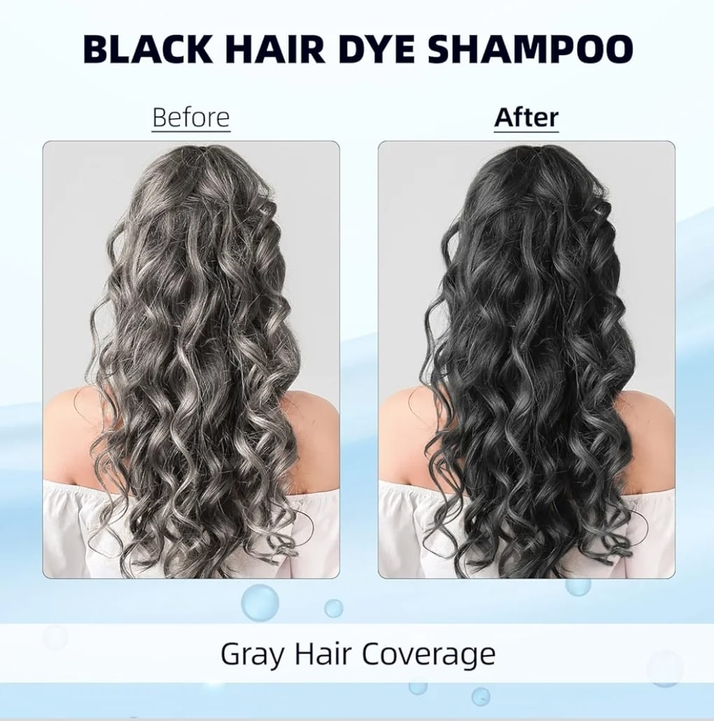 Black Hair Dye Shampoo