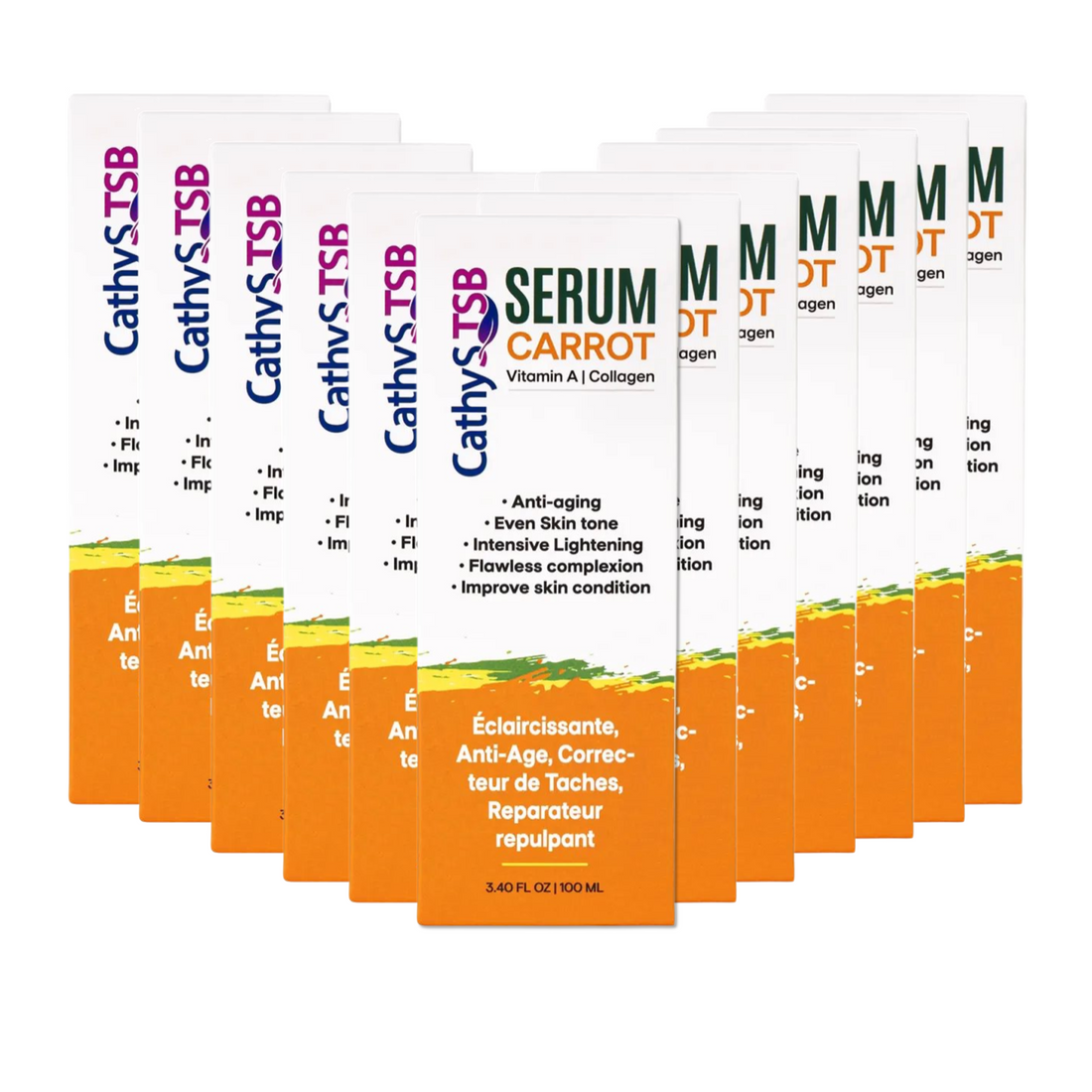 Carrot Brightening Serum 3.40 Fl oz 100ml 12 pack