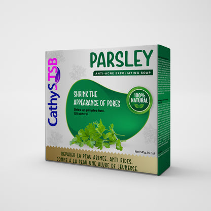 Parsley Anti-Acne Exfoliating Soap - CathyS TSB