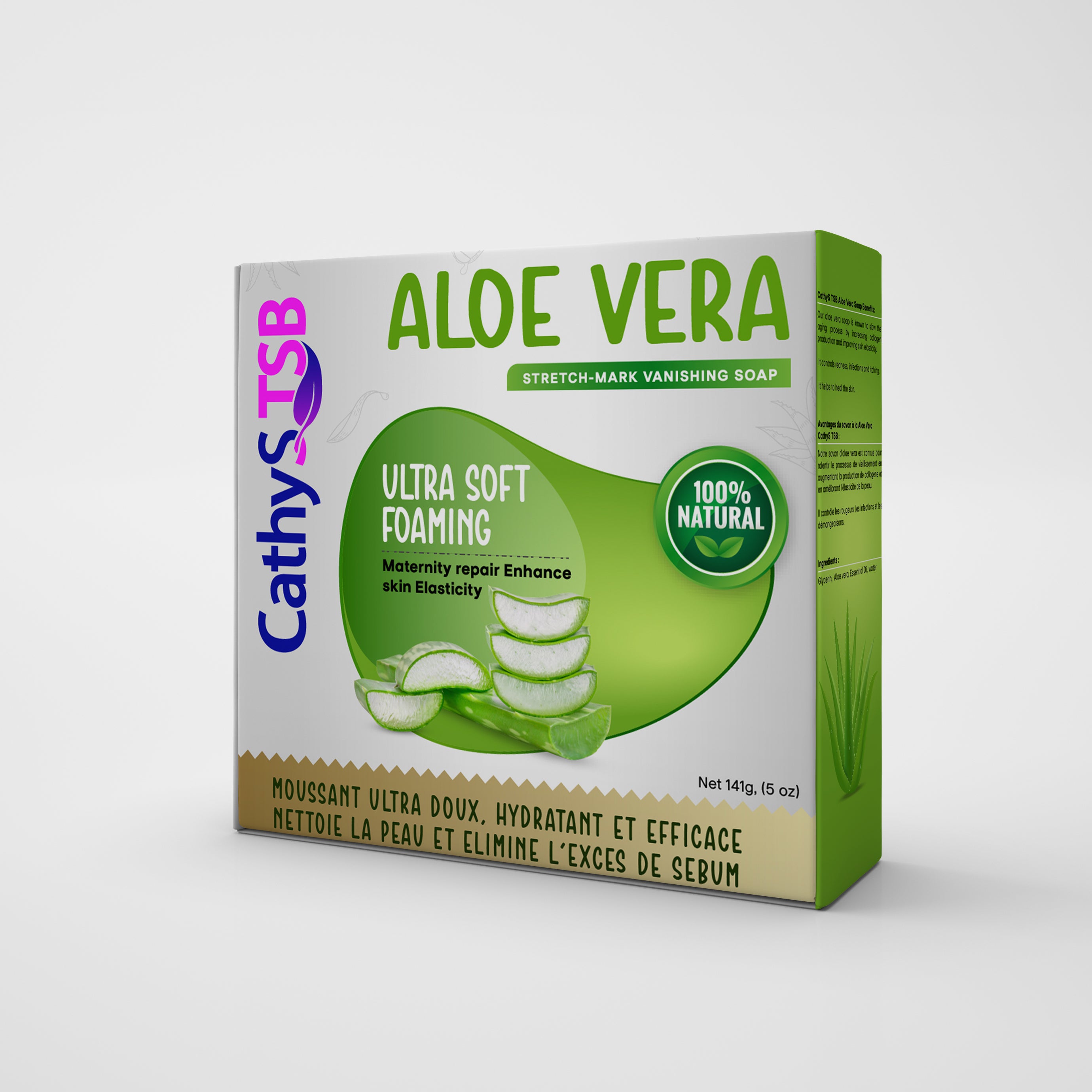 Aloe Vera Stretch-Mark Vanishing Soap - CathyS TSB