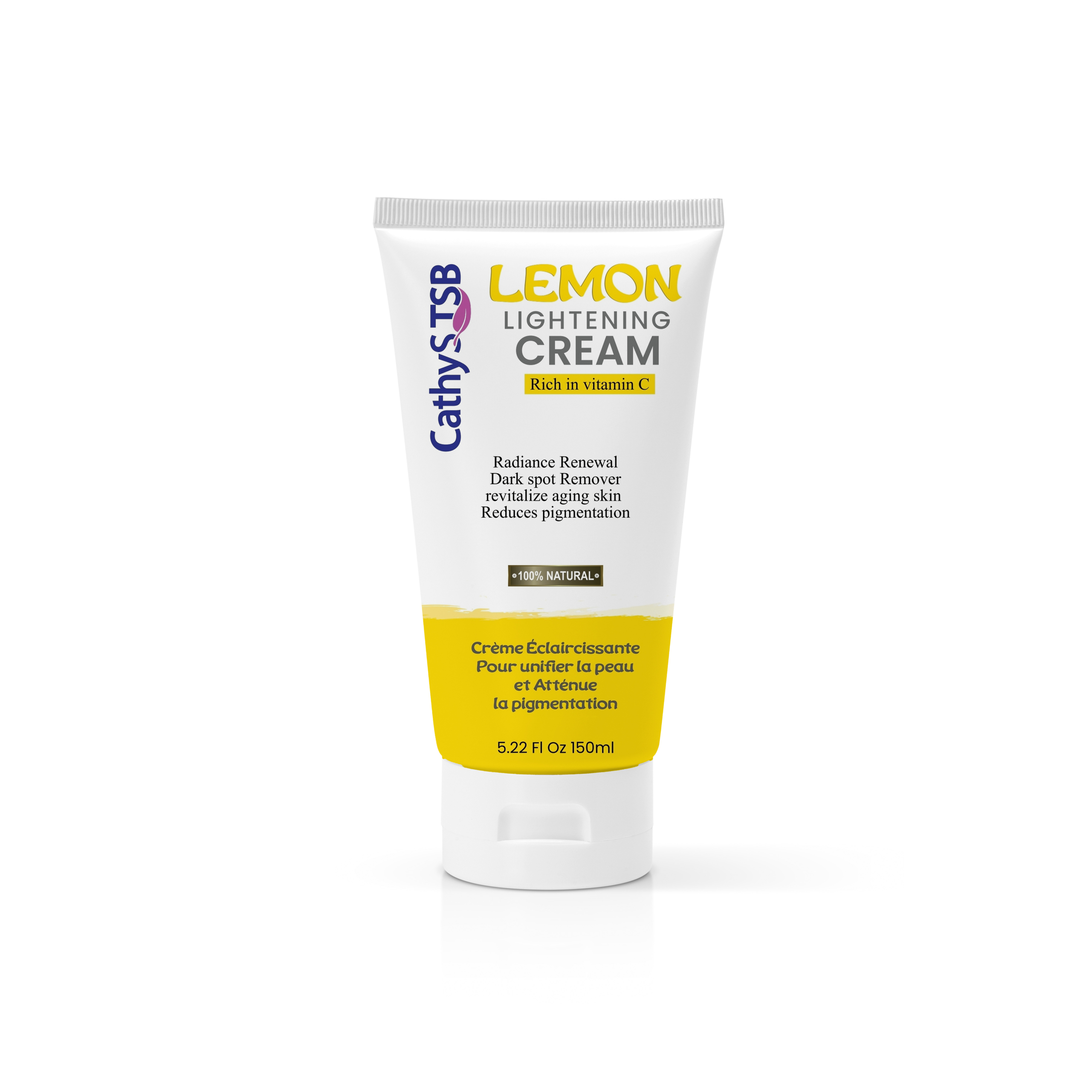 Lemon Lightening Cream  ( 5.22 Fl Oz 150ml)