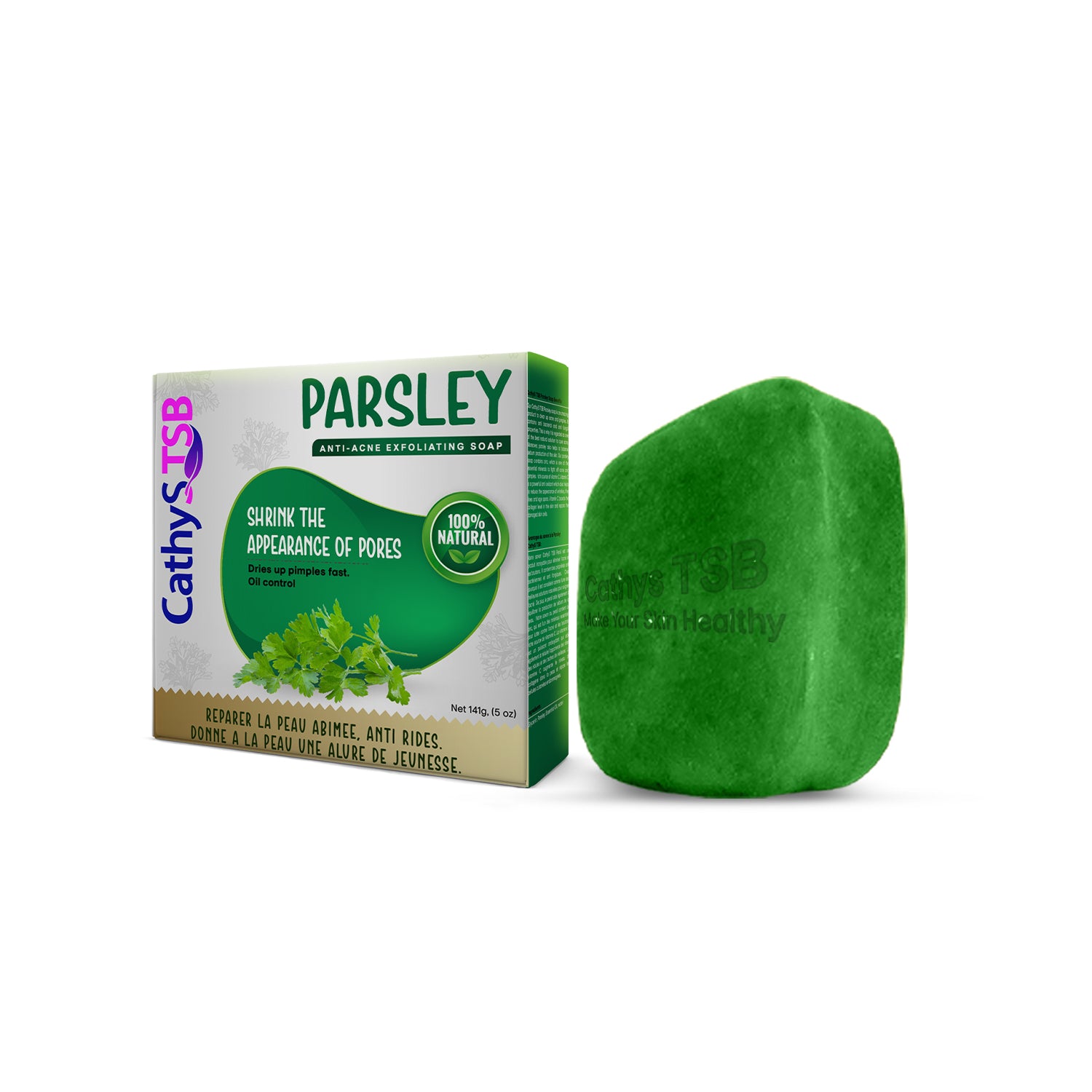 Parsley Anti-Acne Exfoliating Soap - CathyS TSB