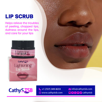 Lightening  Lip scrub Peach
