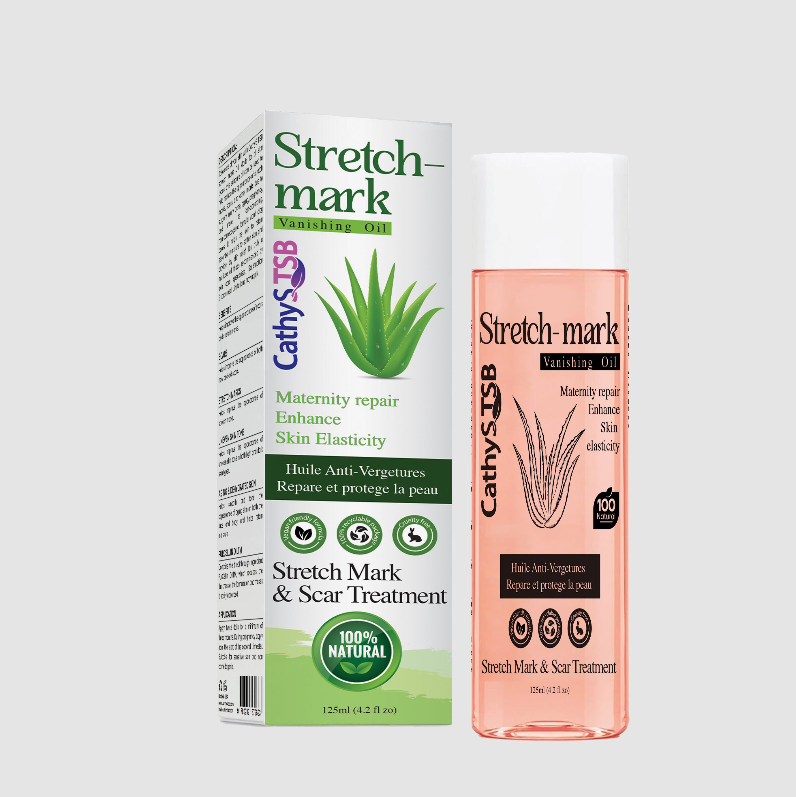 Aloe vera Stretch Mark Vanishing Oil - CathyS TSB